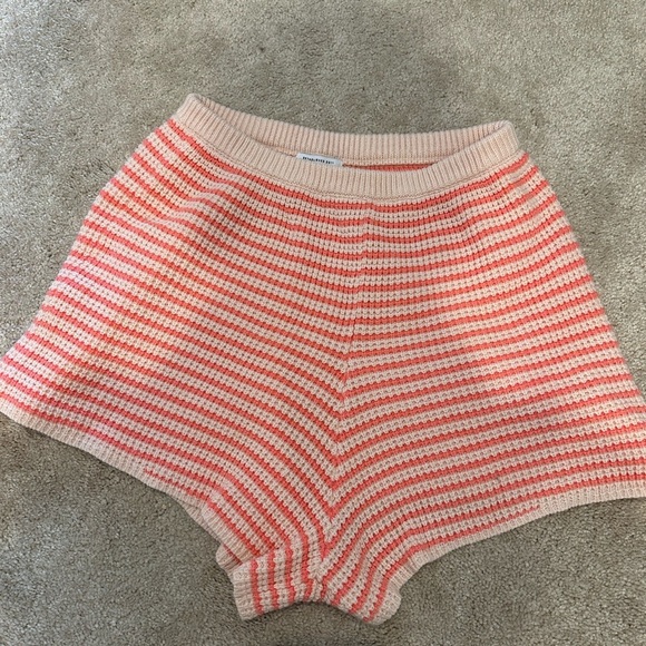 SABO pink knit comfy shorts size M - Picture 1 of 2